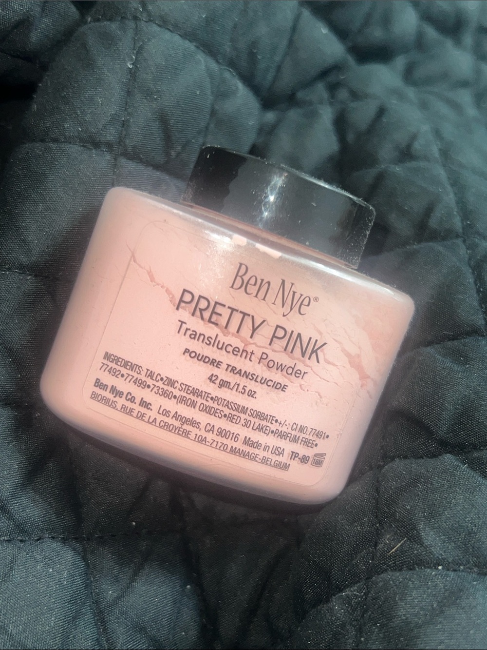 Ben Nye Pretty Pink Translucent Setting Powder 🌸